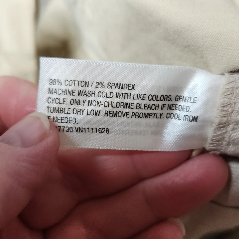 Women's High-Rise Straight Ankle Chino Pants - A New Day Tan 17 - Picture 11 of 16